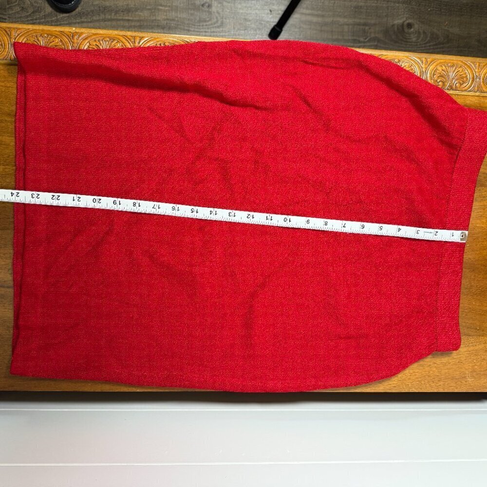 Vintage St. John Collection by Marie Gray Skirt Red Size 6